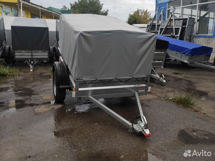 Прицеп Спутник 1712/33 высокий тент