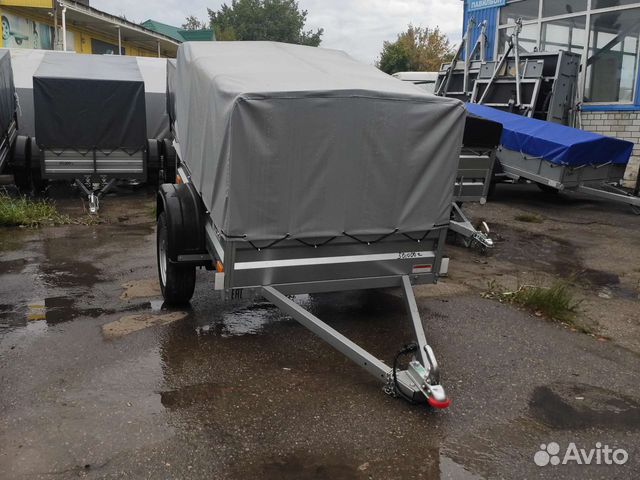 Прицеп Спутник 1712/33 высокий тент