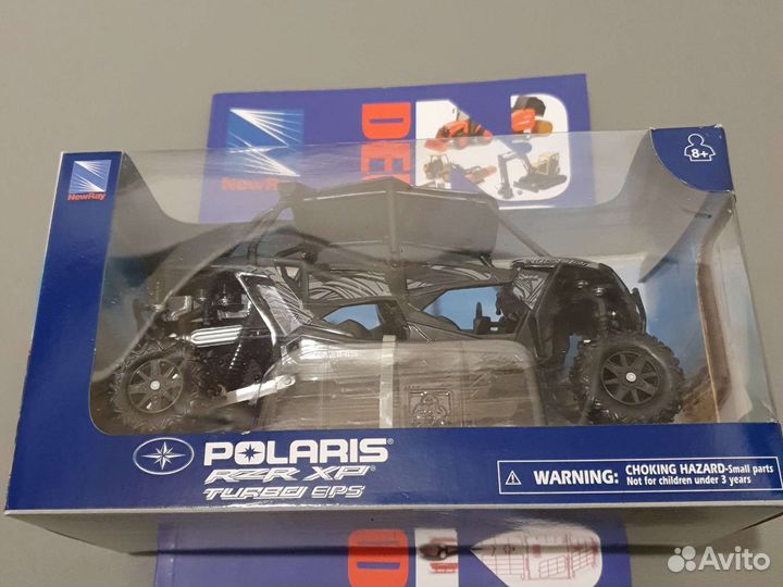 Модель polaris RZR XP turbo EPS 1:18