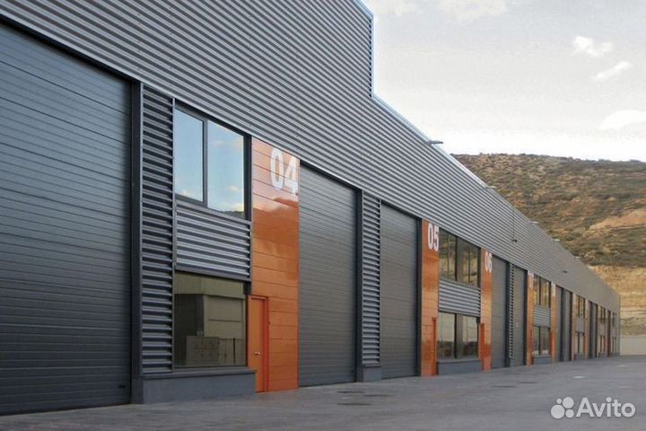 Промышленные секционные ворота