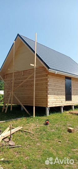 Дом 6 на 9 из бруса