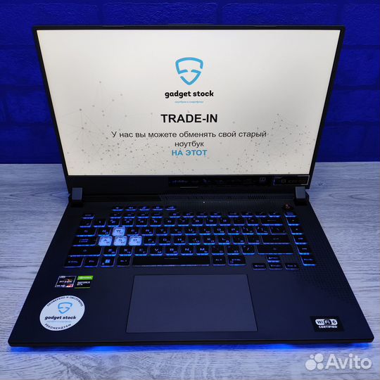 Игровой ноутбук Asus Rog Strix G513IH-HN004