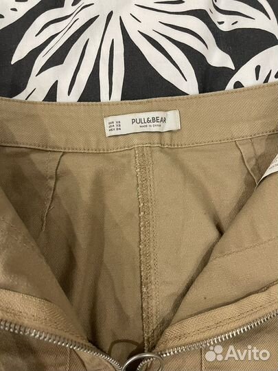 Джинсовая юбка pull bear xs