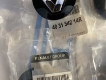 Колпачки литых дисков Renault оригинал 4шт черные