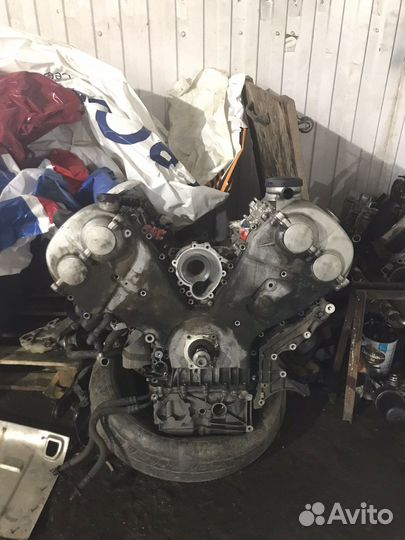 Двигатель porsche cayenne по частям
