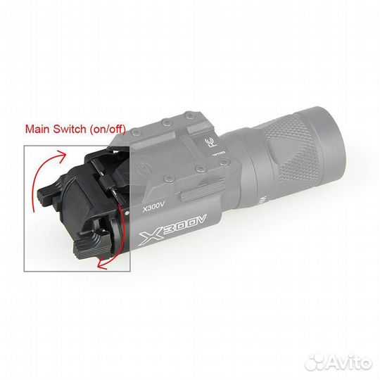 Фонарик тактический