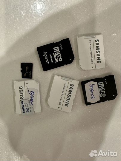 MicroSD -16, 32,64,128,256,512-защита от записи