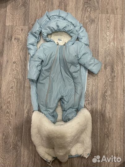 Конверт зимний на овчине