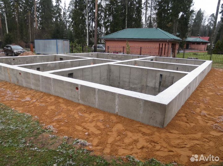 Фундамент Стяжка