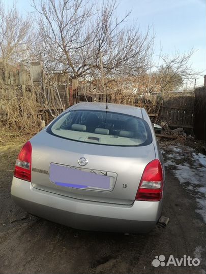 Nissan Primera 1.8 МТ, 2004, 100 000 км