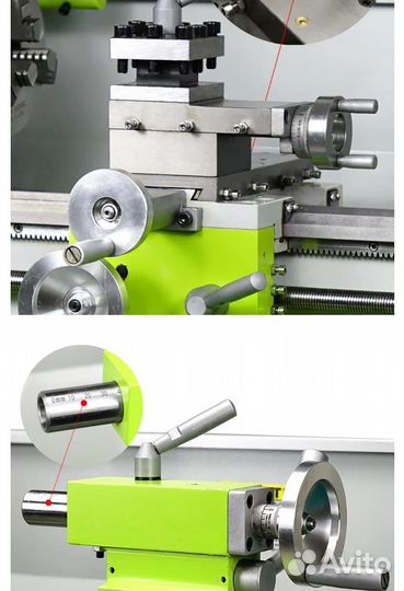 Токарный станок по металлу с электронной ги NU210E