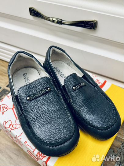 Кожаные мокасины elegami 28