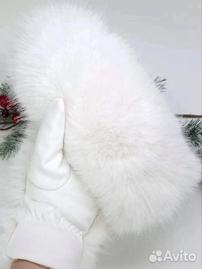 Варежки женские зимние