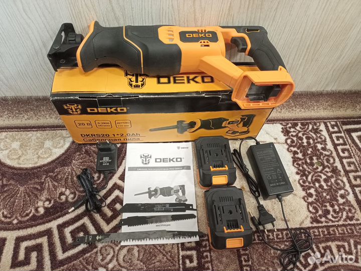 Сабельная пила deko dkrs20