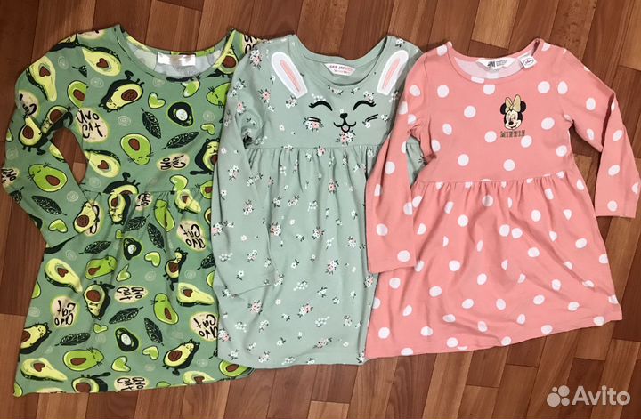 Детские вещи пакетом на девочку 98 104