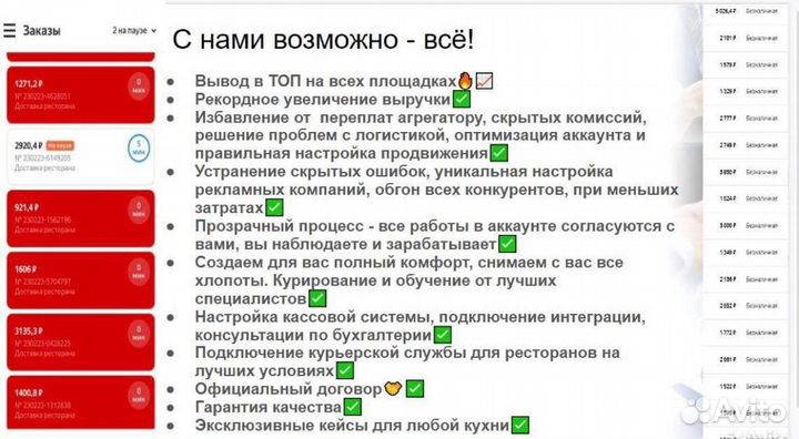 Продвижение и раскрутка ресторана, кухни №1