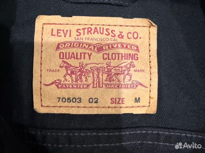 Levis винтажная джинсовка