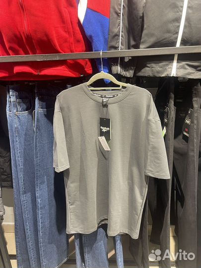 Футболка Reebok серый