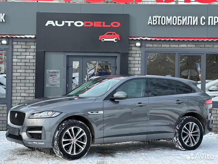 Jaguar F-Pace 2.0 AT, 2016, 89 000 км