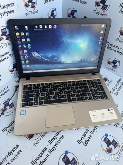 Asus X540ua, 12gb озу + 256gb SSD, full HD