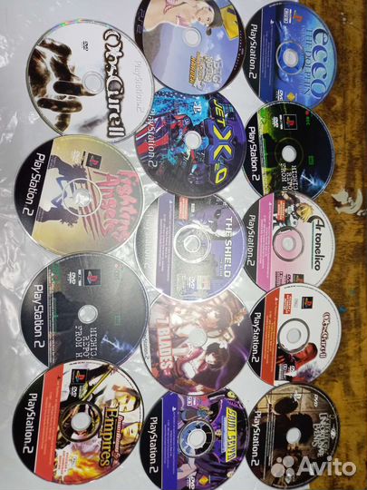 Игровые диски на ps2