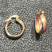 Золотые серьги