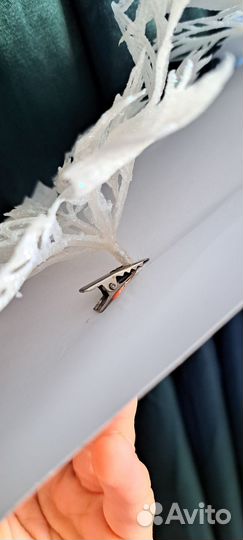 Новогоднее украшение - пуансетия