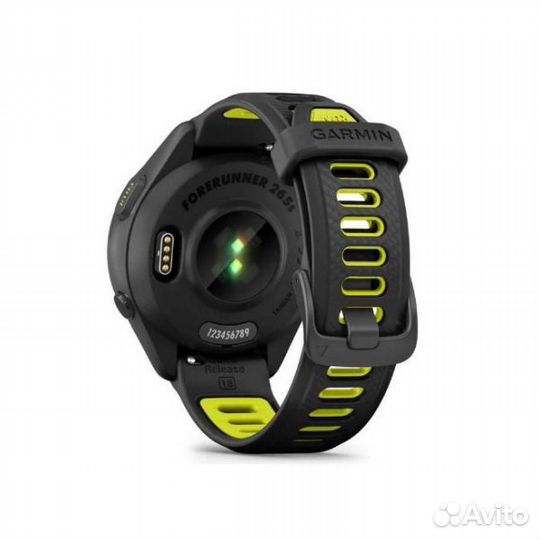 Garmin Forerunner 265S Черный/Желтый