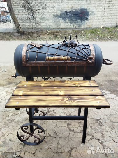 Мангал из газового баллона