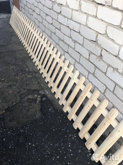 Готовые заборные пролеты