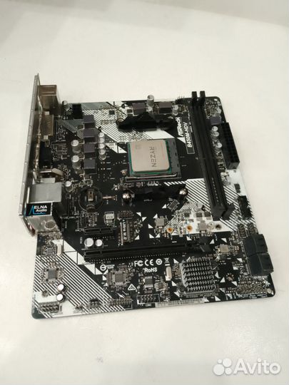 ASRock B450M-HDV + R5 1600