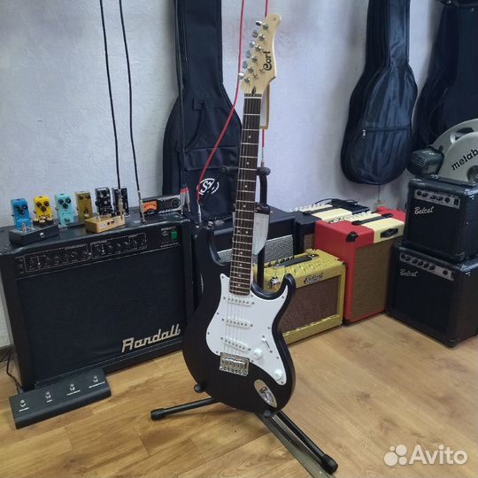 G Series Электрогитара, черная, Cort (новая)