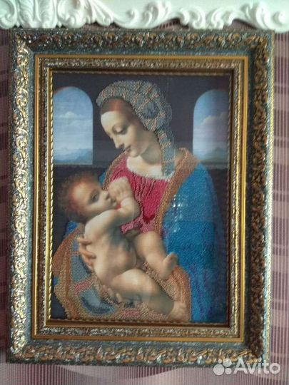 Картины вышивки ручной работы