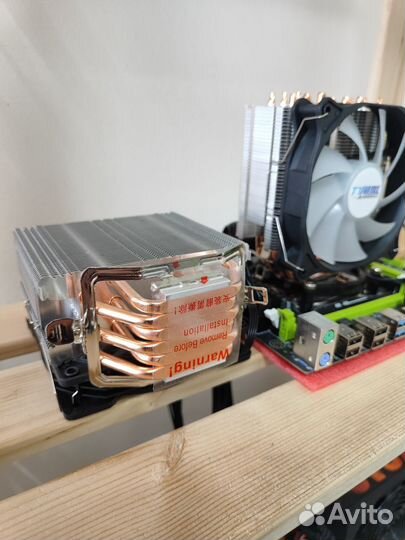 Кулер 6 трубок для LGA 2011, Xeon X79, X99