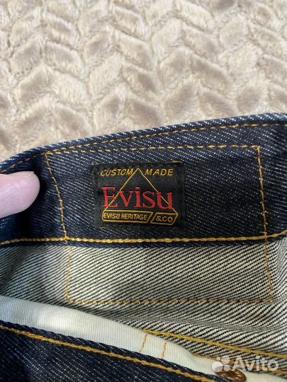 Мужские джинсы evisu