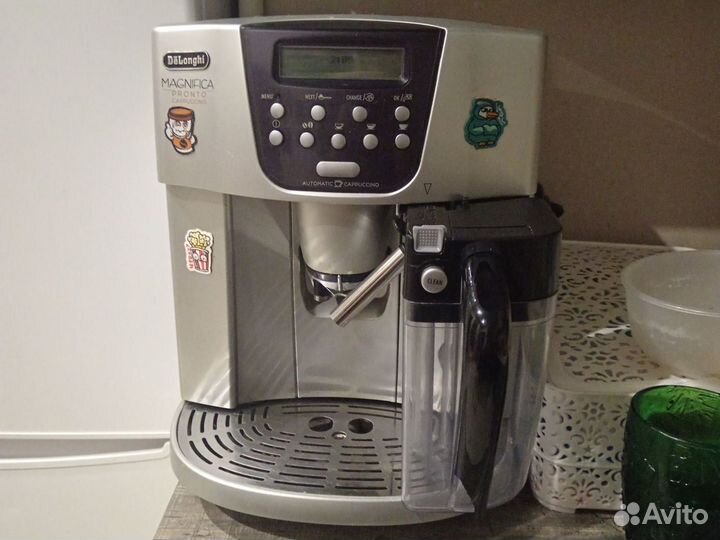 Кофемашина delonghi magnifica s cappuccino