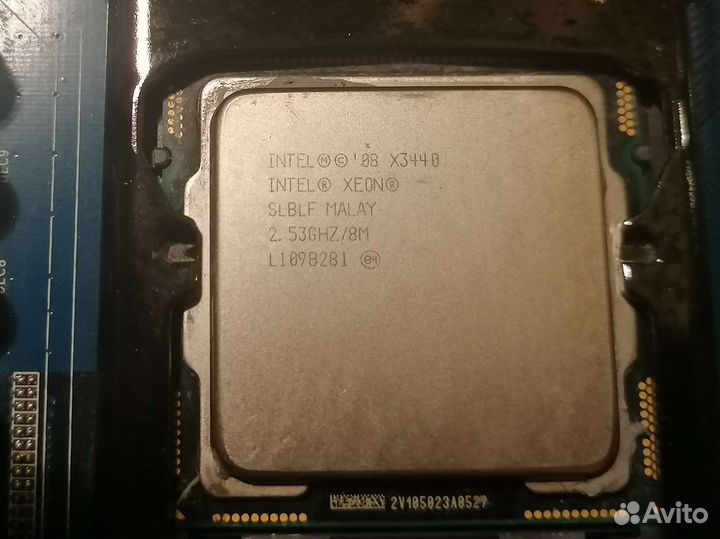 Процессор xeon X3440