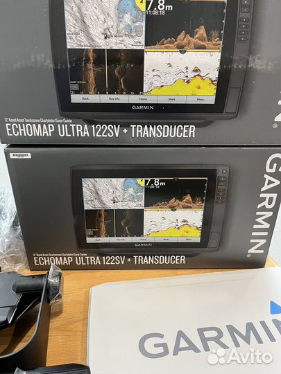 Эхолот картплотер Garmin Echomap Ultra 122sv gt56