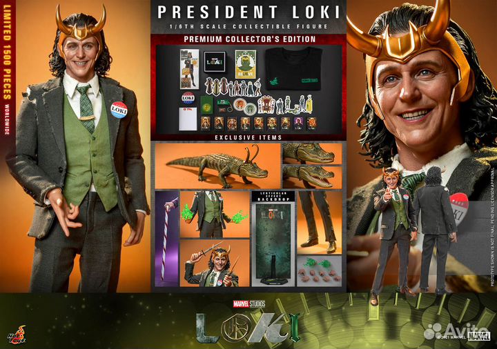 Hot Toys TMS067 President Loki (Premium ed.) 1/6