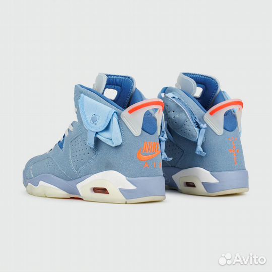 Air Jordan 6 x Travis Scott Light Blue