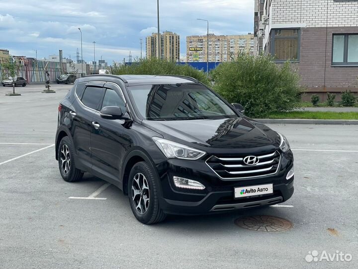 Hyundai Santa Fe 2.2 AT, 2014, 186 000 км