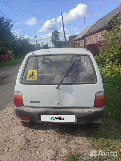 ВАЗ 1111 Ока 0.7 МТ, 2001, битый, 34 672 км