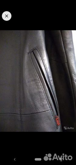 Плащ новый (натуральная кожа)