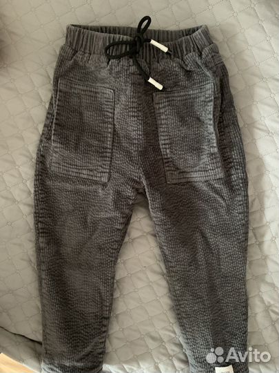 Вельветовые брюки zara 104