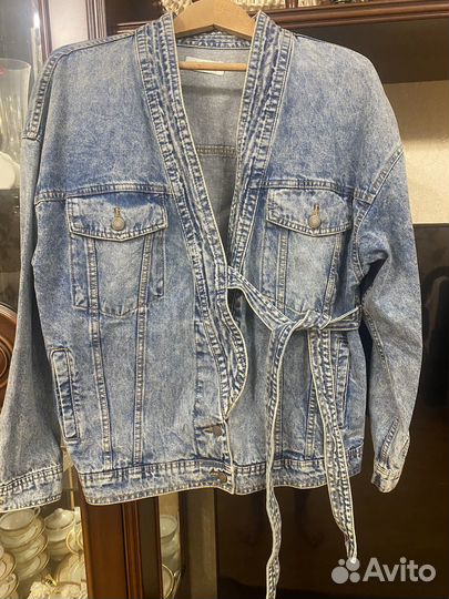 Джинсовая куртка женская 46 48