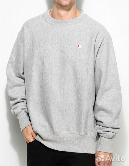 Толстовка Champion Reverse Weave Crewneck Oxford