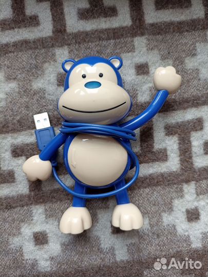 Usb хаб на 4 порта в виде обезьянки