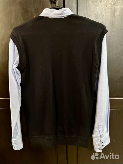 Школьная рубашка и желетка 2в1 (р 146)