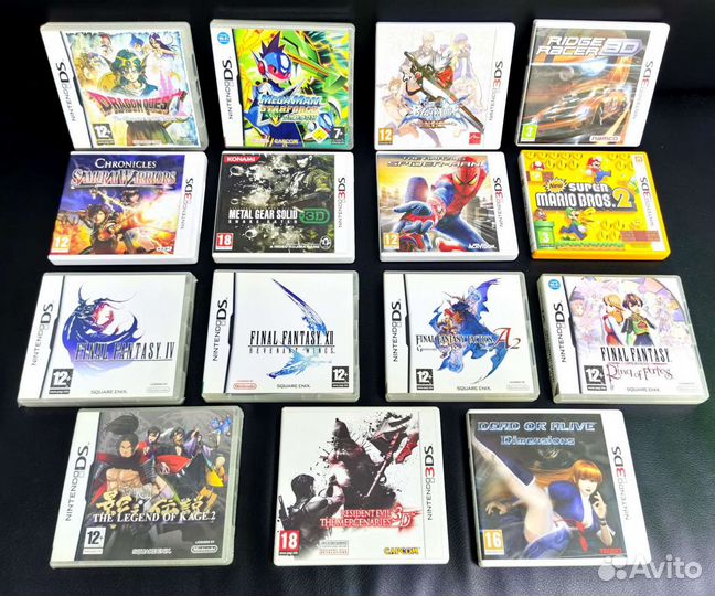 Видеоигры картриджи Nintendo