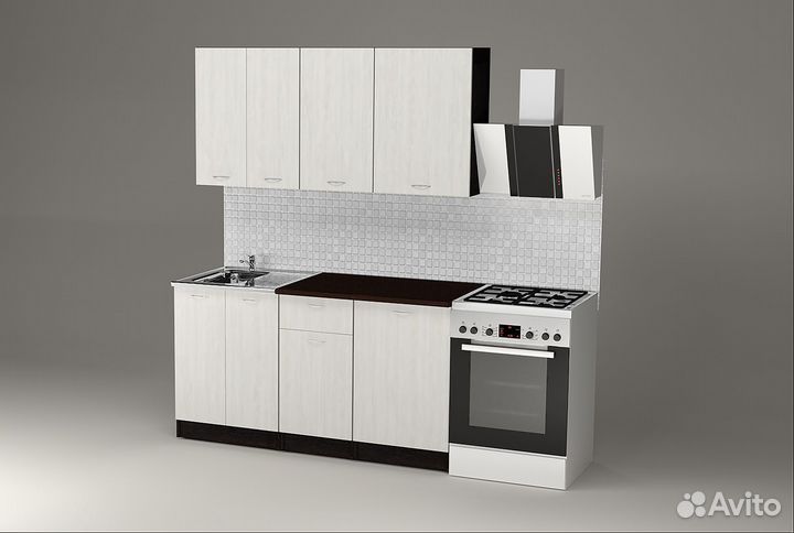 Кухонный гарнитур Полина нормал 1500 мм